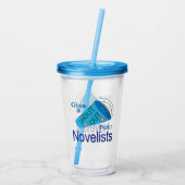 Novelistsに大声で叫ぶ アクリルタンブラー (裏面)