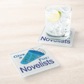 Novelistsに大声で叫ぶ ガラスコースター (アングル)