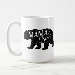 Novelty Bear Funny Retroママ コーヒーマグカップ