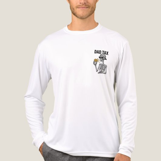 Novelty Dad tax  gift for dad's  トライブレンドＴシャツ (正面)