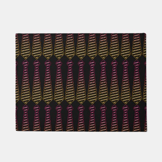  Novelty Ties  ドアマット (正面)