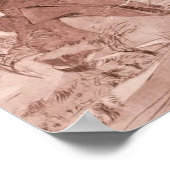 November Art Nouveau Alphonse Mucha ポスター (角)