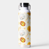 November Birthstone & Flower | Citrine & Chrysanth ウォーターボトル (正面)