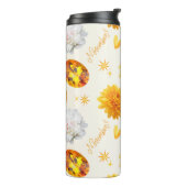 November Birthstone & Flower | Citrine & Chrysanth タンブラー (回転左)