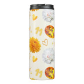 November Birthstone & Flower | Citrine & Chrysanth タンブラー (裏面)