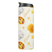 November Birthstone & Flower | Citrine & Chrysanth タンブラー (回転右)