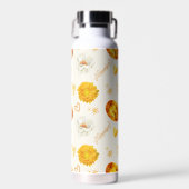 November Birthstone & Flower | Watercolor ウォーターボトル (正面)