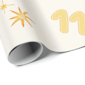 November Birthstone & Flower | Watercolor ラッピングペーパー (ロールコーナー)