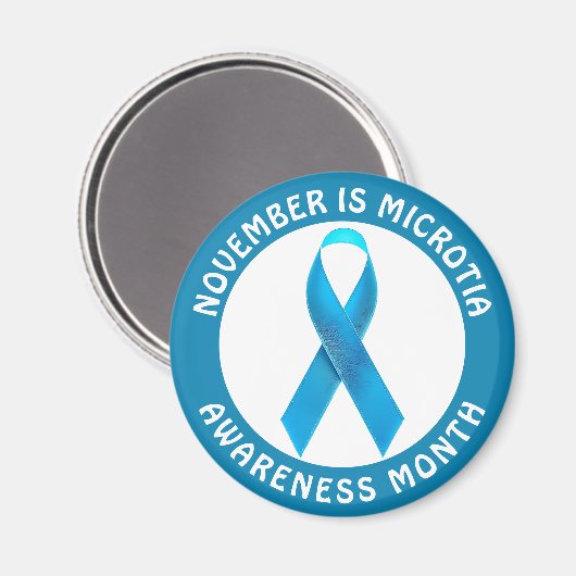 November is Microtia Awareness Month  マグネット (正面/裏面)