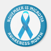 November is Microtia Awareness Month  マグネット (正面)