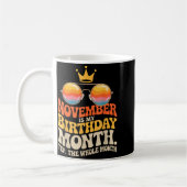 November My Birthday For New Year 2026 コーヒーマグカップ (左)