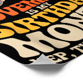 November My Birthday For New Year 2026 ポスター (角)