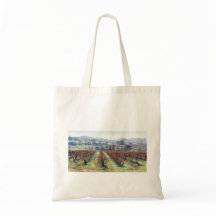 “November Vineyard” トートバッグ