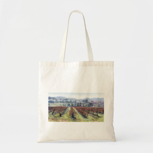 “November Vineyard” Tote Bag トートバッグ (正面)