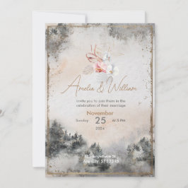 November Wedding Invitation 招待状