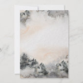 November Wedding Invitation 招待状 (裏面)