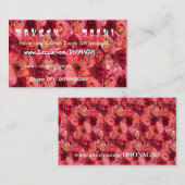 NOVINOの赤いバラ 名刺 (正面/裏面)