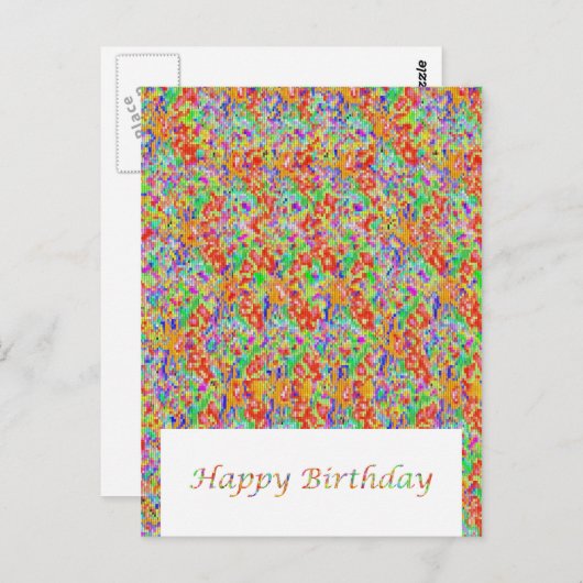 NOVINOシグネ独占的クションスタイル – スタンドアウトデザイン ポストカード (正面/裏面)