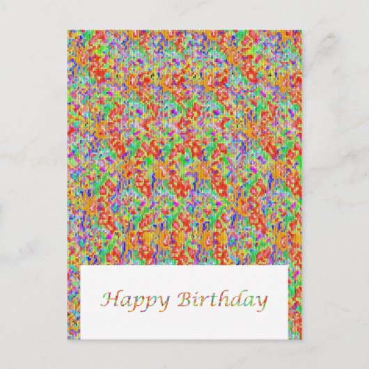 NOVINOシグネ独占的クションスタイル – スタンドアウトデザイン ポストカード (正面)