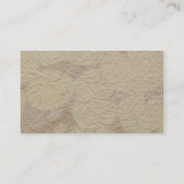 NOVINO -手すき紙の一見2 名刺 (裏面)