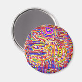 NOVINO Om Mantra – ハイエネルギーアクリルアート マグネット (正面/裏面)