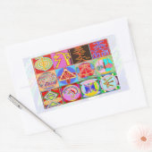 NOVINO ReikiHealing n KARUNA霊気記号 長方形シール (封筒)