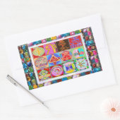 NOVINO ReikiHealing n KARUNA霊気記号 長方形シール (封筒)