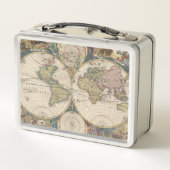 Novissima Totius Terrarum Orbis Tabula メタルランチボックス (裏面)