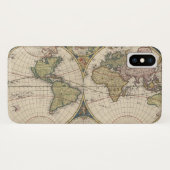 Novissima Totius Terrarum Orbis Tabula Case-Mate iPhoneケース (裏面(横))