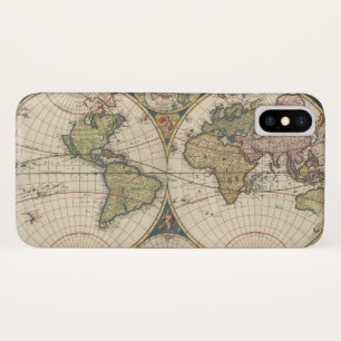Novissima Totius Terrarum Orbis Tabula iPhone X ケース