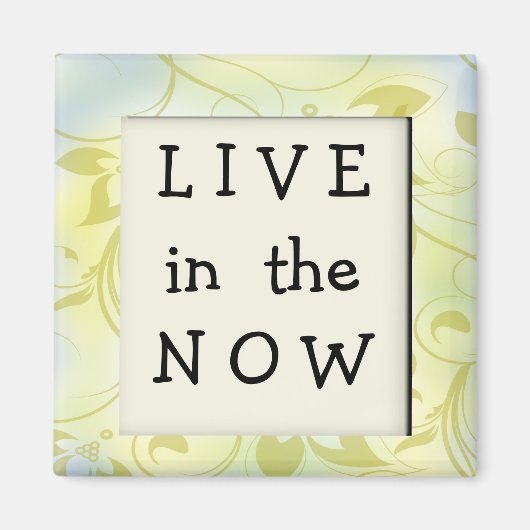 NOW感動的やる気を起こさせる引用文磁石 マグネット (正面)