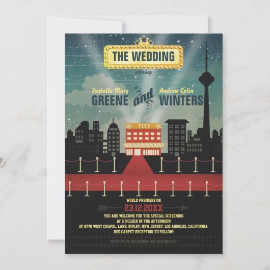 Now 遊 -トロント版 招待状 (正面)