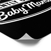 Now Accepting Gently Used Baby Mamas Funny Adult D ポスター (角)