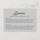 Now and Forever Directionsカード エンクロージャーカード (正面)