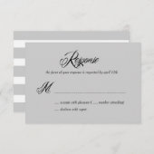 Now and Forever RSVP /結婚's Response Cards（今後と将来のRS (正面/裏面)