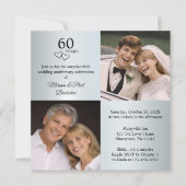 Now and Then Photo Surprise 60th Anniversary Party 招待状 (正面)