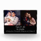 Now And Then Photos Silver文字記念写真 フォトブロック