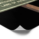 Now Entering I Wishabish Woods National Forest Lan ポスター (角)