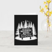 Now Entering Iwishabish Woods National Forest Adve カード (黄色い花)