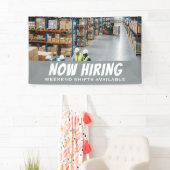 NOW HIRING Weekend Shifts Available Banner Custom 横断幕 (インサイチュ)