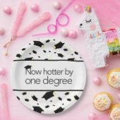 Now Hotter By One Degree、バックグラウンド紙プレート ペーパープレート (パーティー)