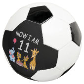 Now I am 11 years old 11th Birthday at the Zoo サッカーボール (3/4)