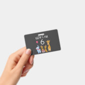 Now I am 6 years old 6th Birthday at the Zoo バッジ (手持ち)