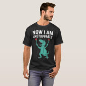 Now I Am Unstoppable Rex Tシャツ (正面フル)