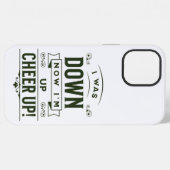NOW I'M UP CHEER UP IPHONE 12 PRO MAX CASE iPhoneケース (裏面横)