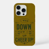 NOW I'M UP CHEER UP IPHONE 15 PRO CASE iPhoneケース (裏面)