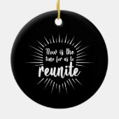 Now is the Time Ornament セラミックオーナメント (裏面)