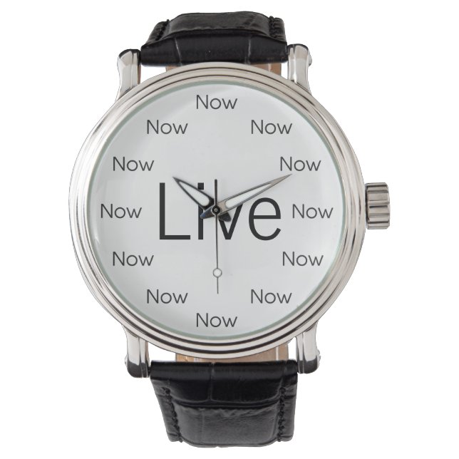 Now is Zen™ 今を生きる 腕時計 (正面)