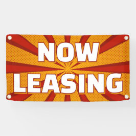 Now Leasing Apartments Large Outdoor 横断幕