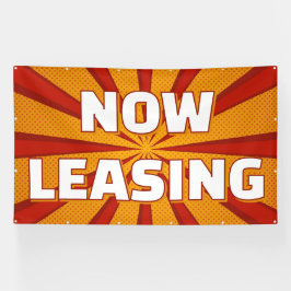 Now Leasing Apartments Large Outdoor 横断幕